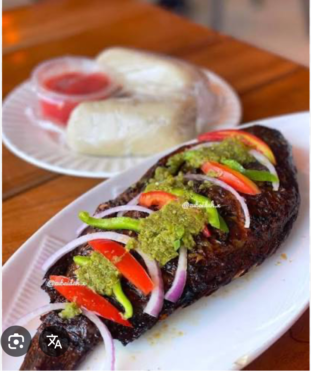 Image of HD Banku and tilapia