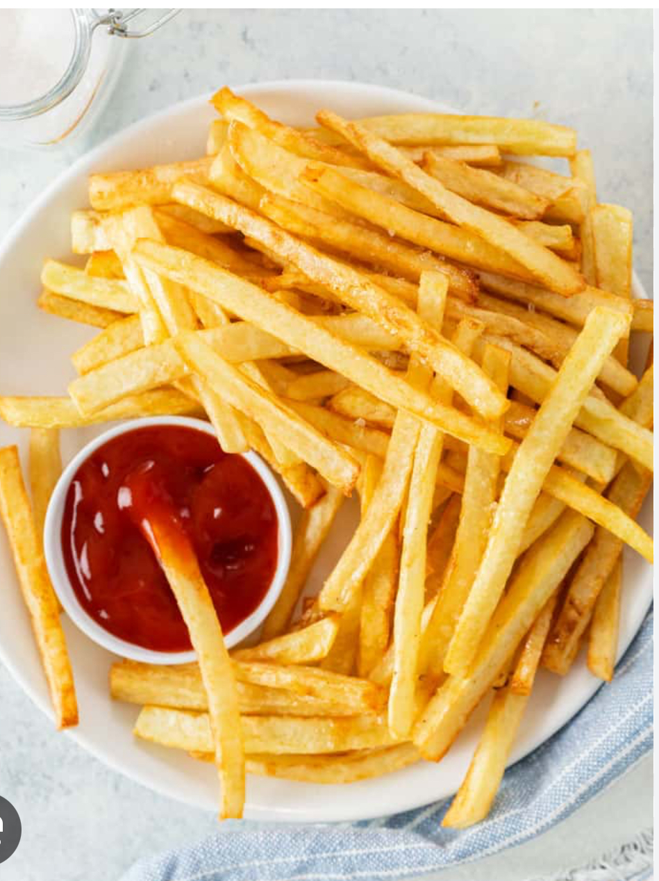 Image of HD fries with chicken