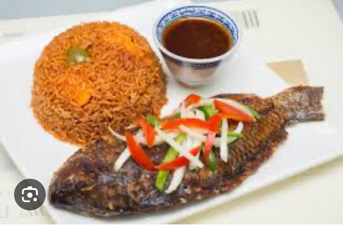 Image of HD Jollof with tilapia