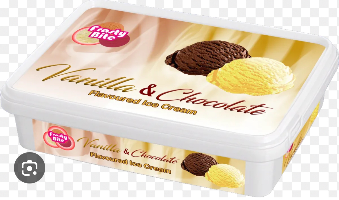 Image of HD ice cream two flavors
